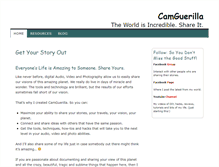 Tablet Screenshot of camguerilla.com